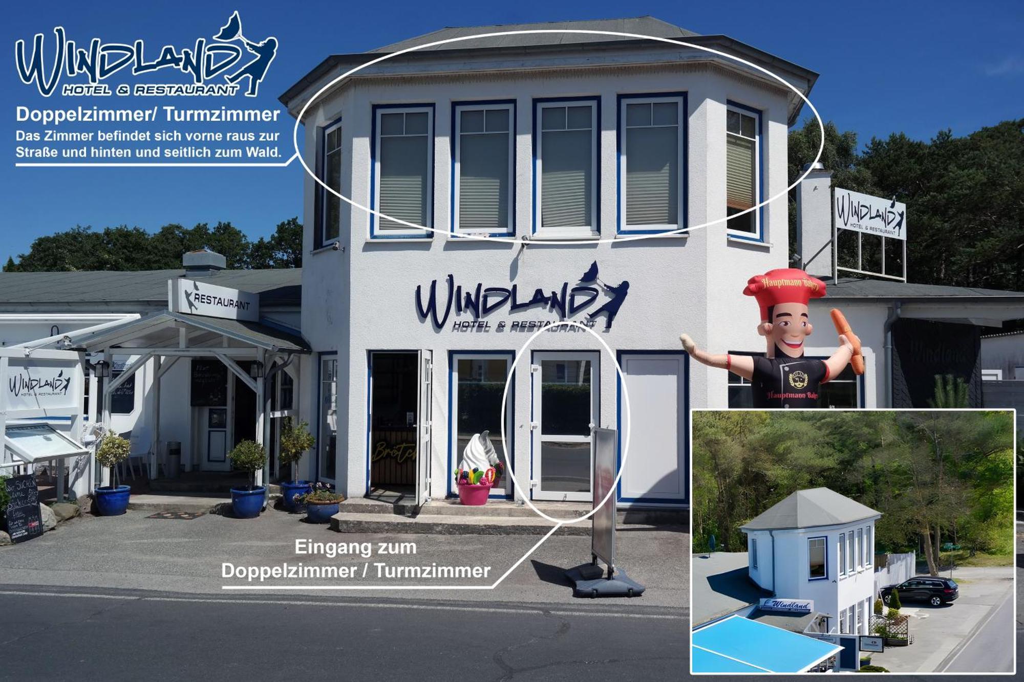 Hotel Und Restaurant Windland Breege Bagian luar foto